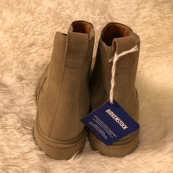 Birkenstock Tan Leather Boots Highwood Slip On Women size 37 (6-6.5) & 40 (9-9.5 - Picture 7 of 16
